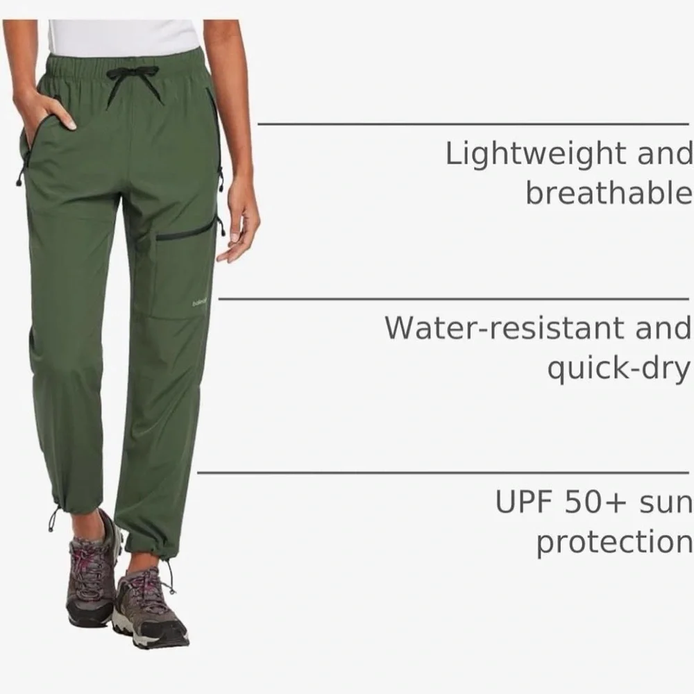 baleaf Women's Lightweight Hiking Cargo Pants XS - Picture 2 of 9